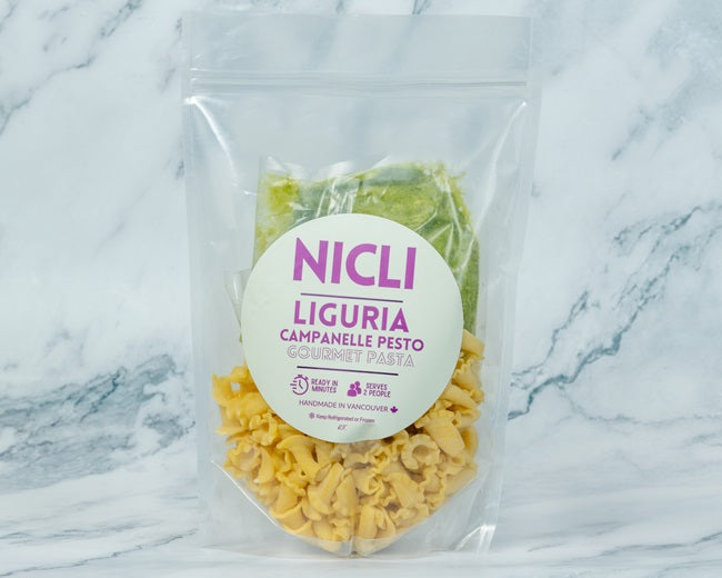 Liguria - Campanelle Pesto (Serves 2)